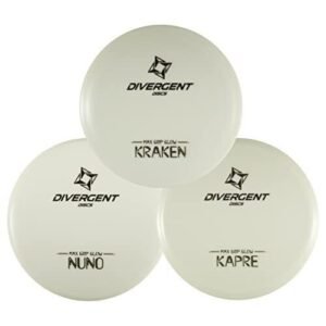 Divergent Disc Golf 3 discs